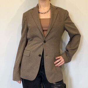 RW&CO. Gray charcoal slim fit women’s Blazer in size 8
